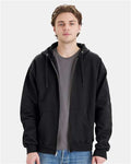 Hanes F280 Black — on model front