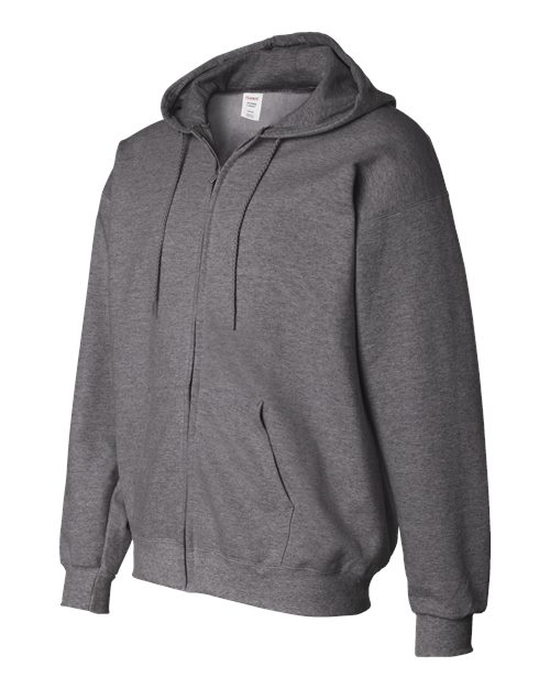 Hanes F280 Charcoal Heather — side