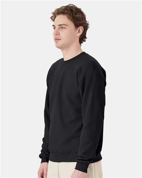 Hanes P160 Black — on model side