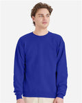 Hanes P160 Deep Royal — on model front