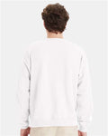 Hanes P160 White — on model back