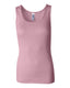 Bella + Canvas 4000 - Women's 2x1 Rib Tank - Pink