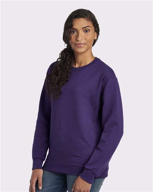 JERZEES 562MR Deep Purple — on model side