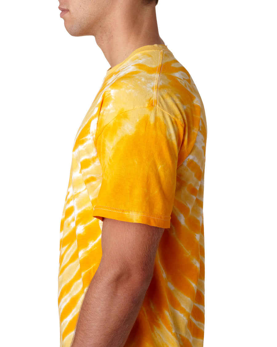 Unisex Tiger Stripe T-Shirt - Gold