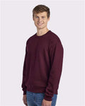 JERZEES 562MR Maroon — on model side