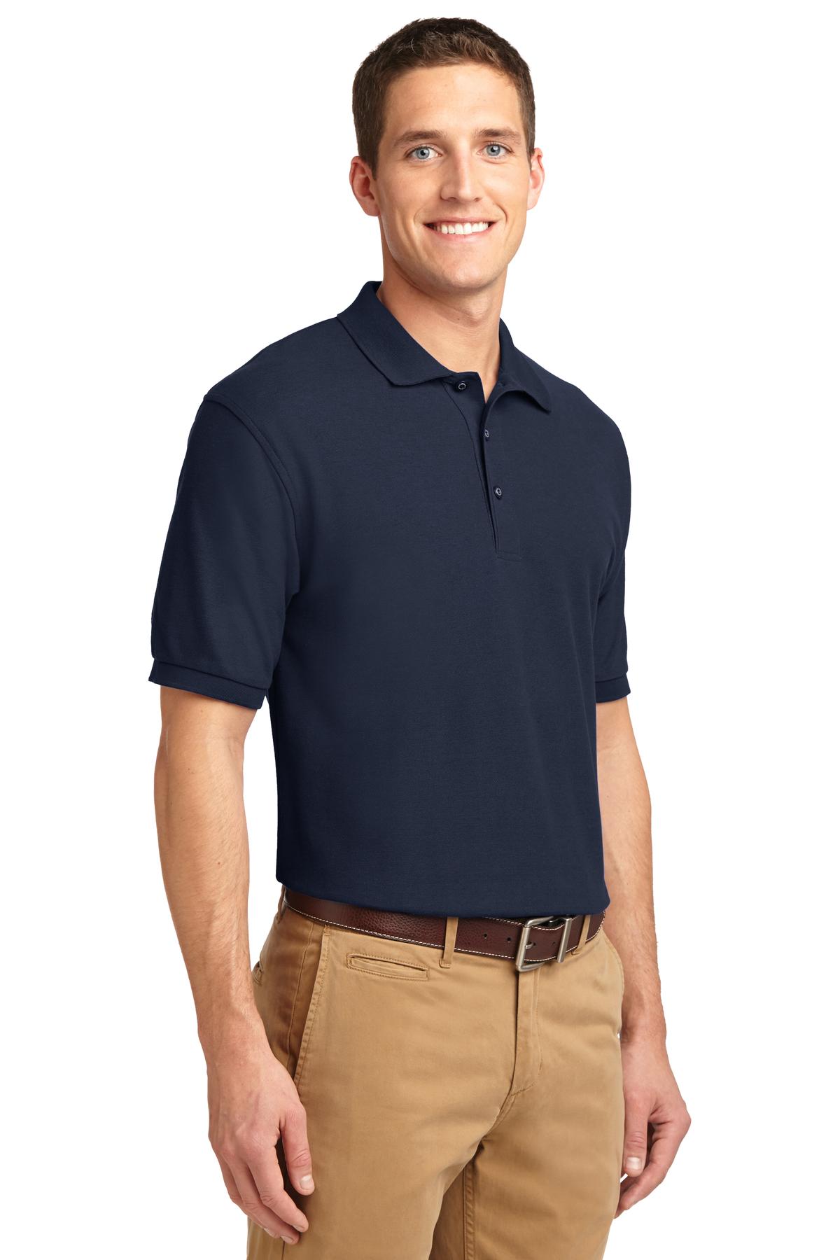 Unisex Silk Touch Polo - Navy