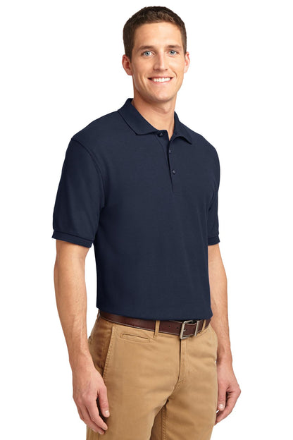 Unisex Silk Touch Polo - Navy