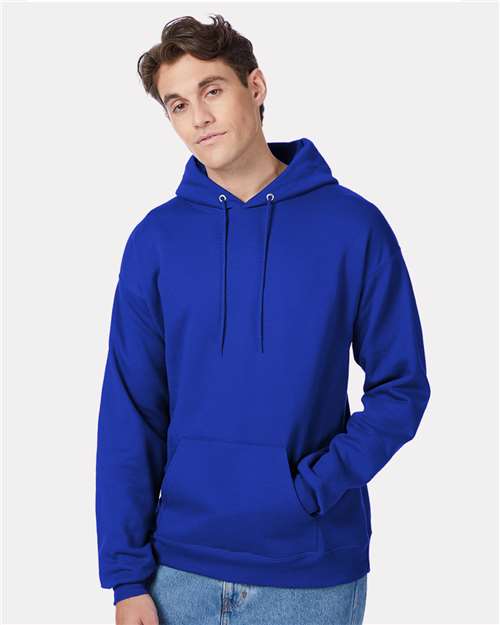 Hanes P170 Deep Royal — on model front