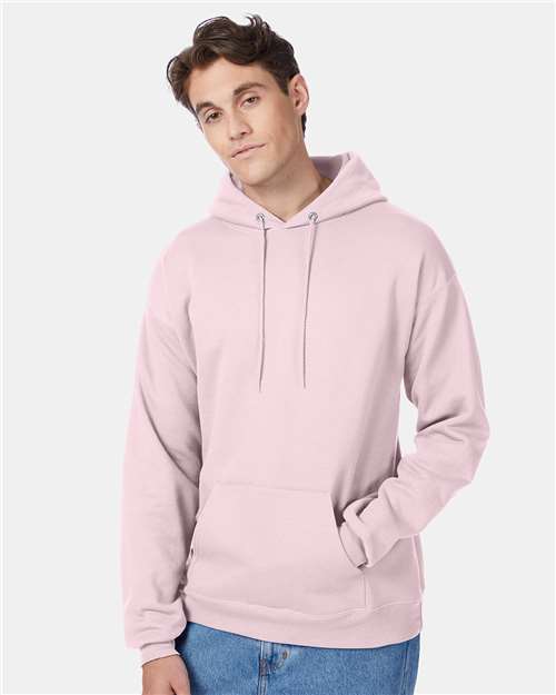 Hanes P170 Pale Pink — on model front
