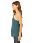 Women's Slouchy Tank - Heather Deep Teal