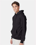 Hanes F170 Black — on model side