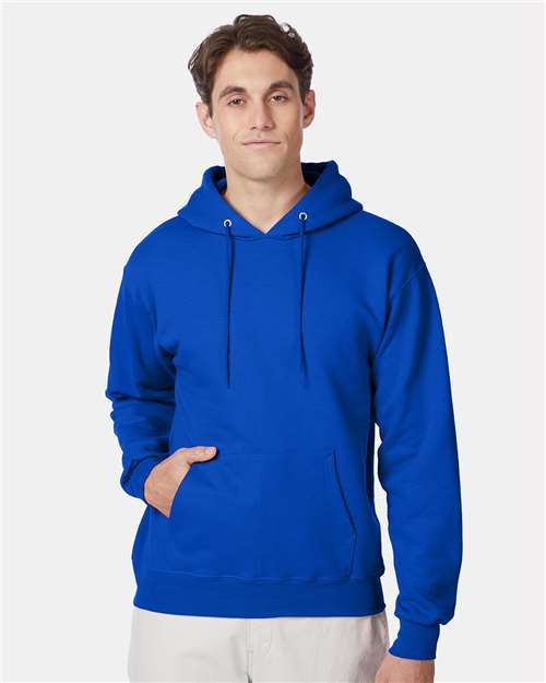 Hanes F170 Deep Royal — on model front