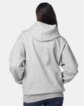Hanes F170 Light Steel — on model back