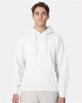 Hanes F170 White — on model front