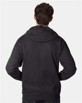 Hanes P180 Black — on model back