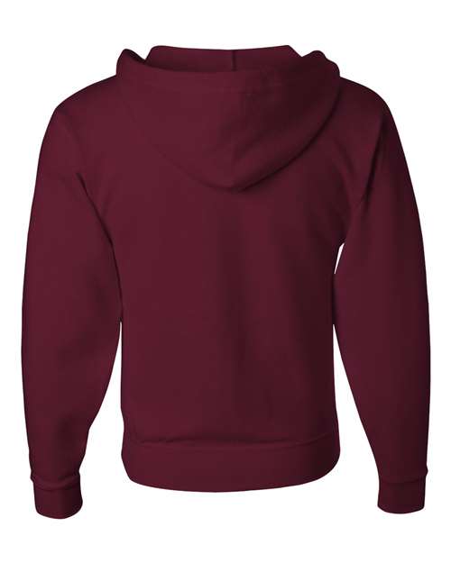 JERZEES 993MR Maroon — back