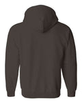Gildan 18600 Dark Chocolate — back