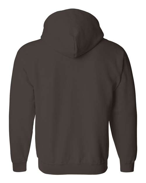 Gildan 18600 Dark Chocolate — back