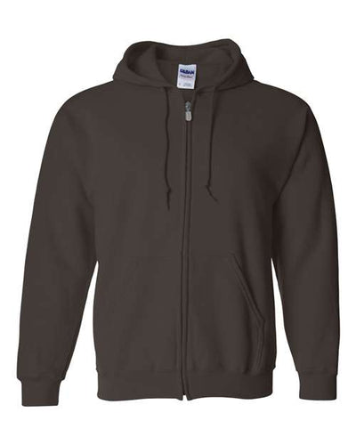 Gildan 18600 Dark Chocolate — front