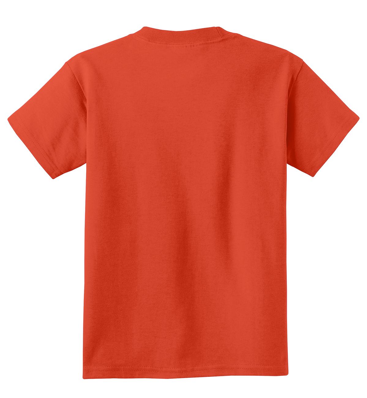 Youth Core Cotton Tee - Orange
