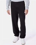 Hanes P650 Black — on model front