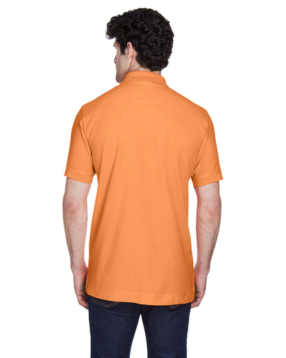 Men's Pima Piqué Short-Sleeve Polo - Cantaloupe