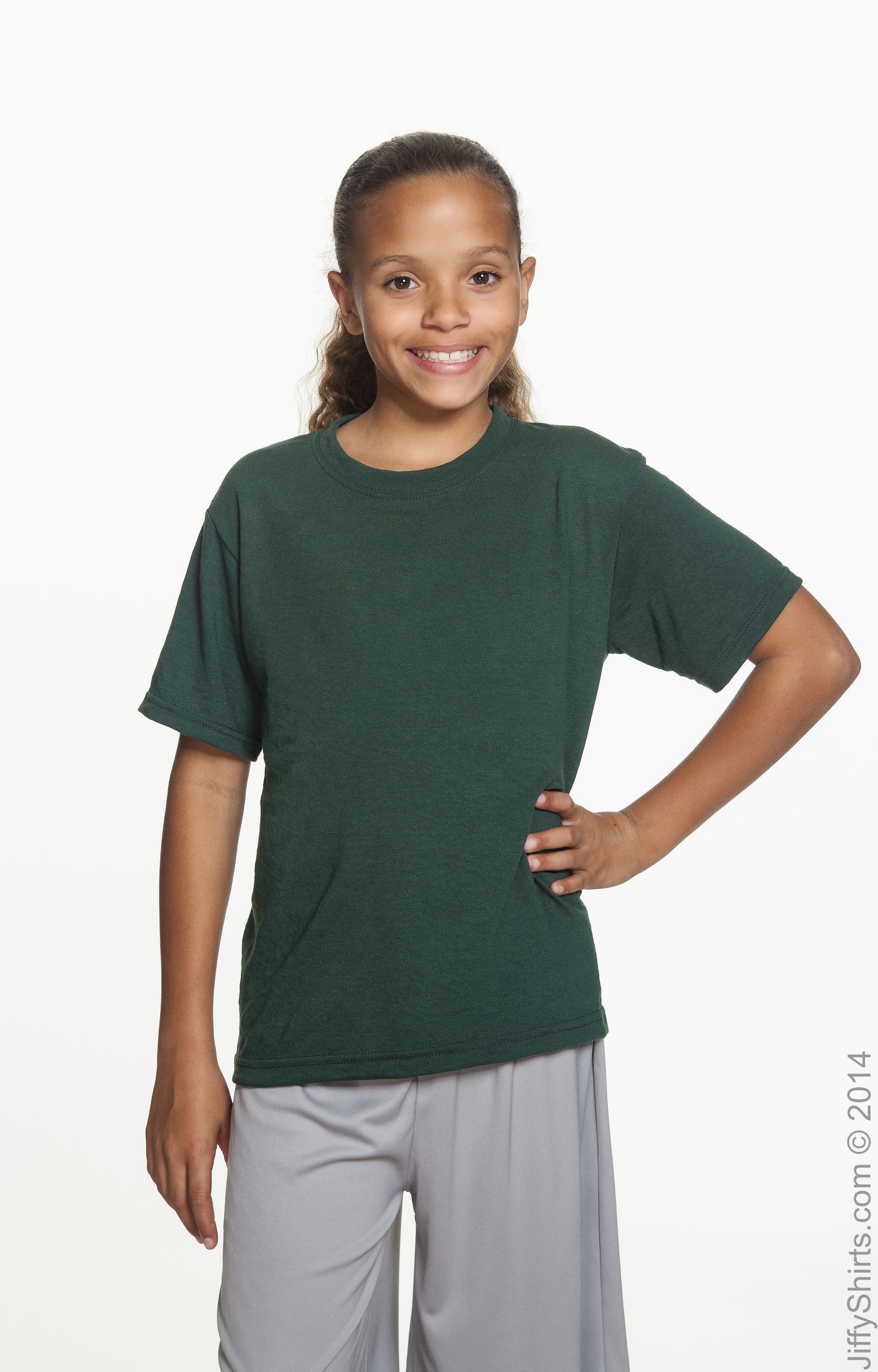 Youth DRI-POWER® SPORT T-Shirt - Forest Green