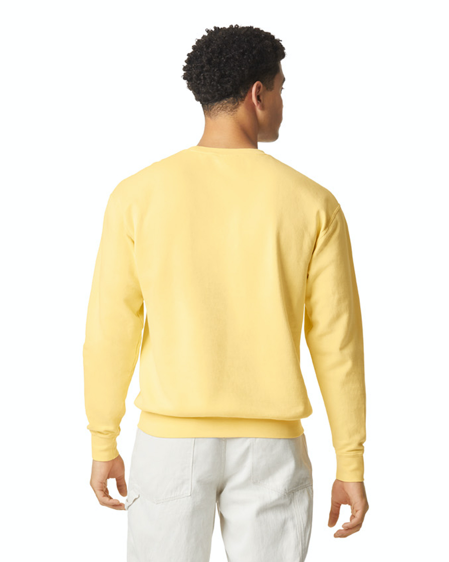 Unisex Lighweight Cotton Crewneck Sweatshirt - Butter