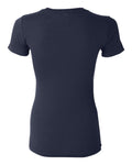 Women's Cotton/Polyester Tee - Navy