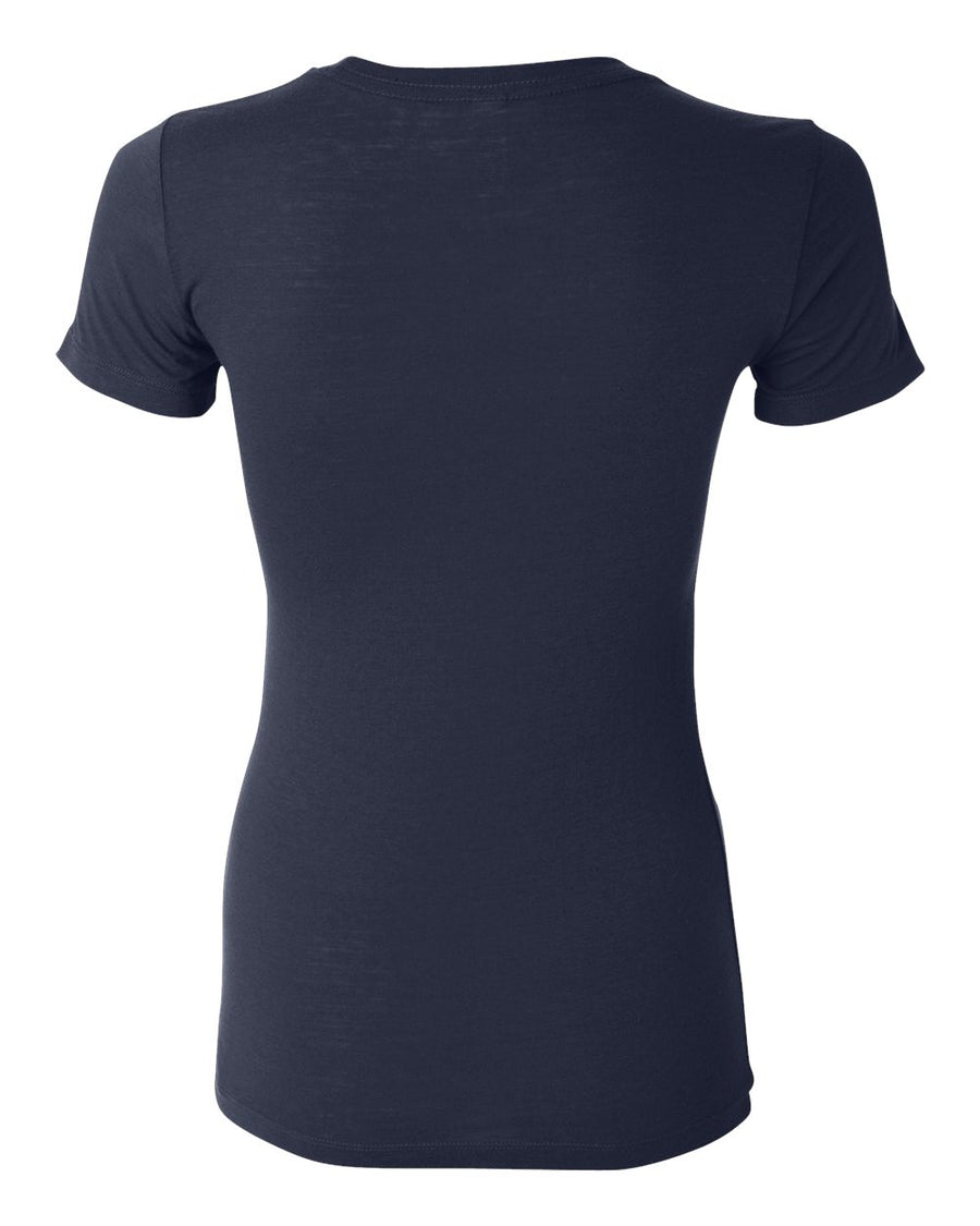 Women's Cotton/Polyester Tee - Navy
