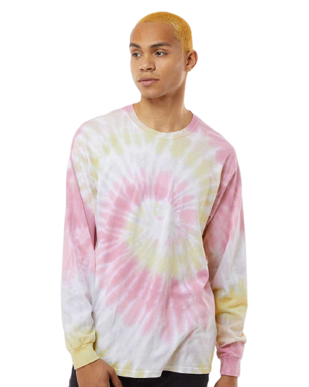 Unisex 100% Cotton Long-Sleeve T-Shirt - Desert Rose