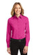 Port Authority L608 - Women's Long Sleeve Easy Care Shirt - Tropical Pink