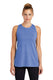 Sport-Tek LST402 - Women's PosiCharge Tri-Blend Wicking Tank - True Royal Heather