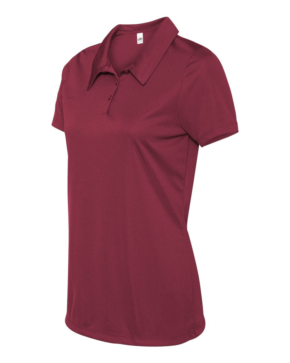 Women's Performance 3-Button Sport Shirt - Sport Maroon