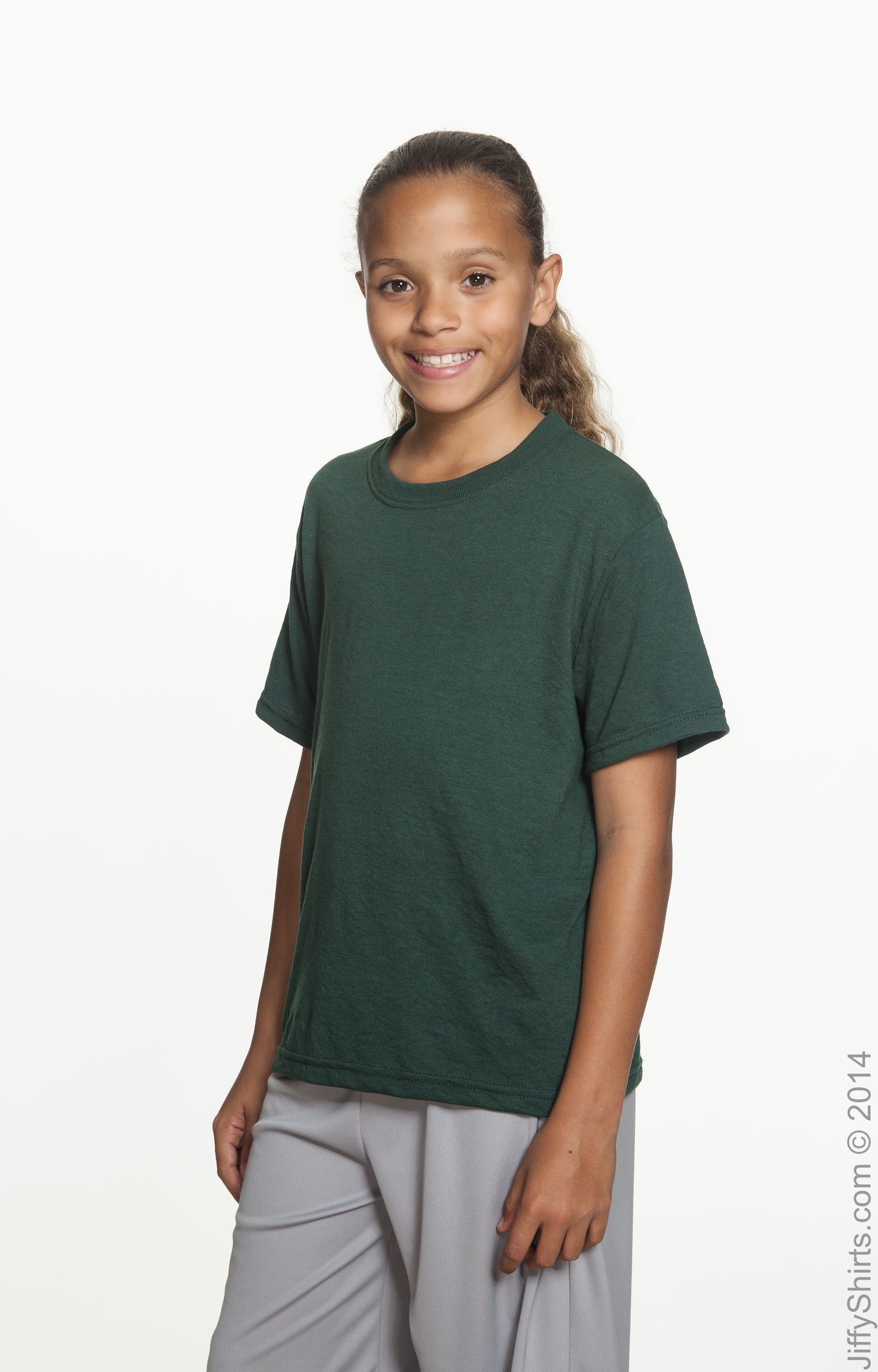 Youth DRI-POWER® SPORT T-Shirt - Forest Green