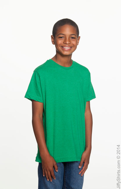 Youth Fine Jersey T-Shirt - Vintage Green