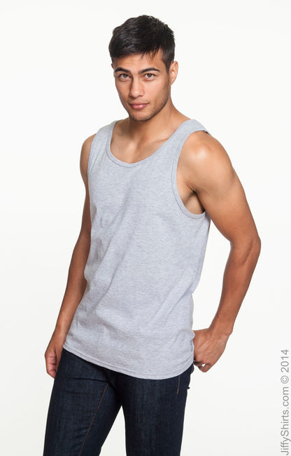 Unisex Lightweight Tank - Heather Gray