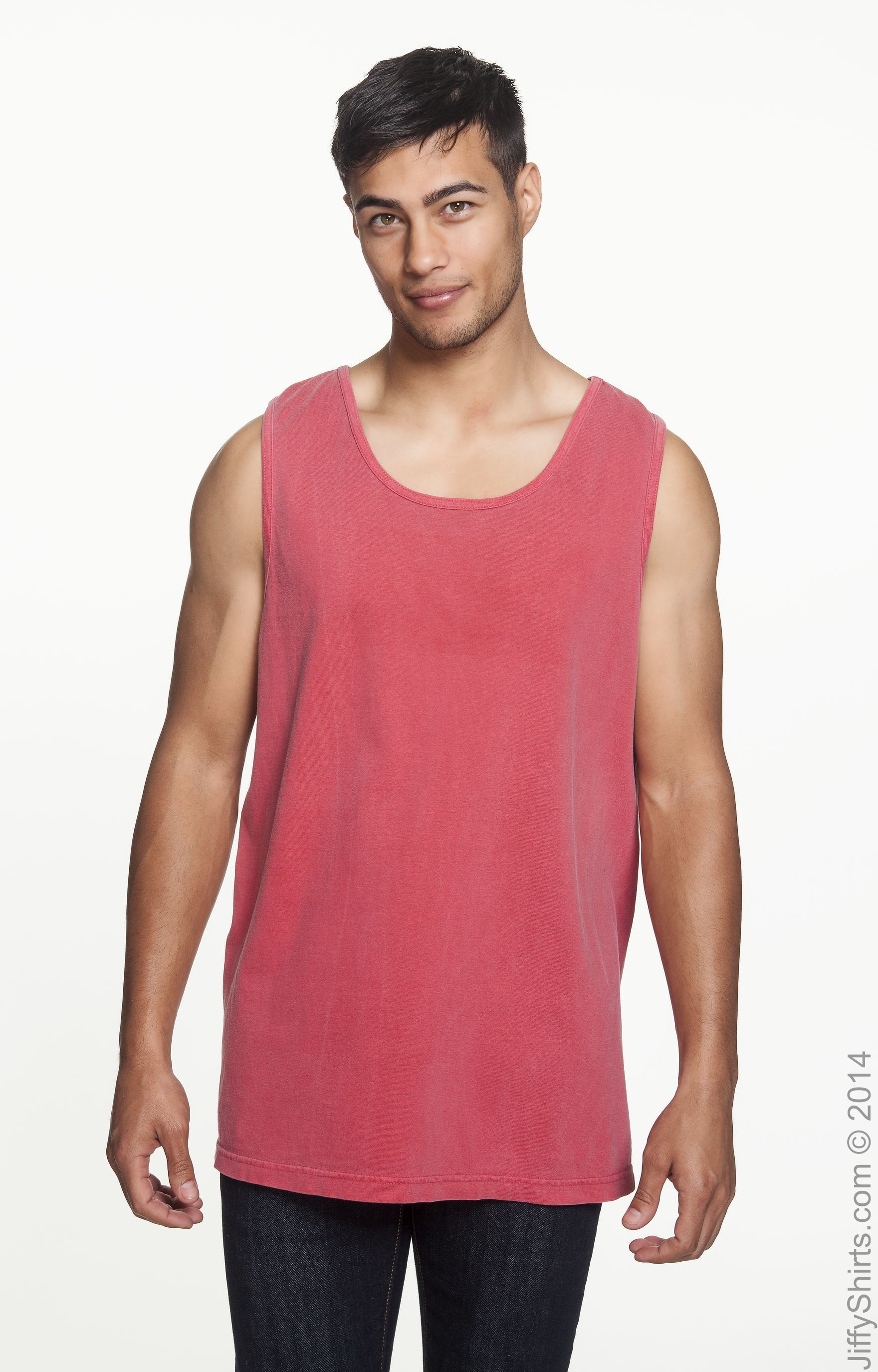 Unisex Heavyweight RS Tank - Crimson