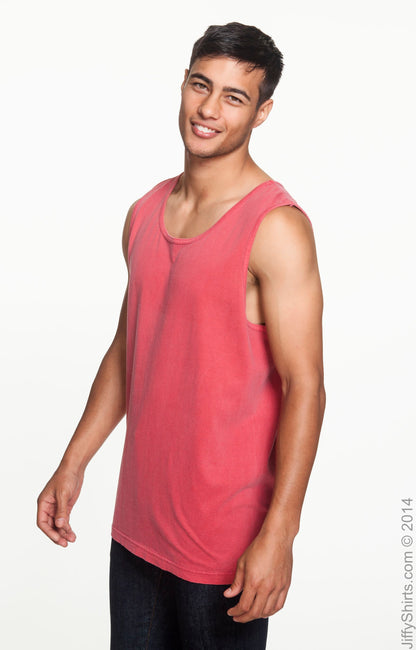 Unisex Heavyweight RS Tank - Crimson