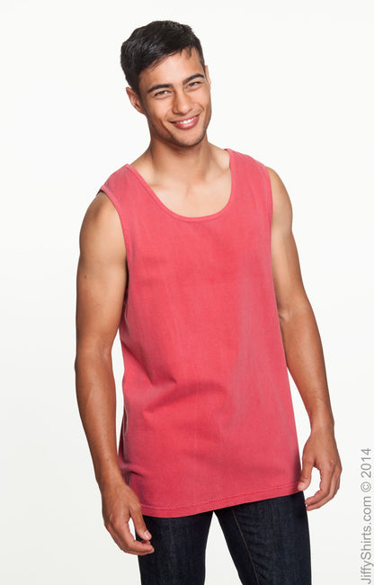 Unisex Heavyweight RS Tank - Crimson