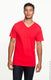 Anvil 982 - Unisex Lightweight V-Neck T-Shirt - Red
