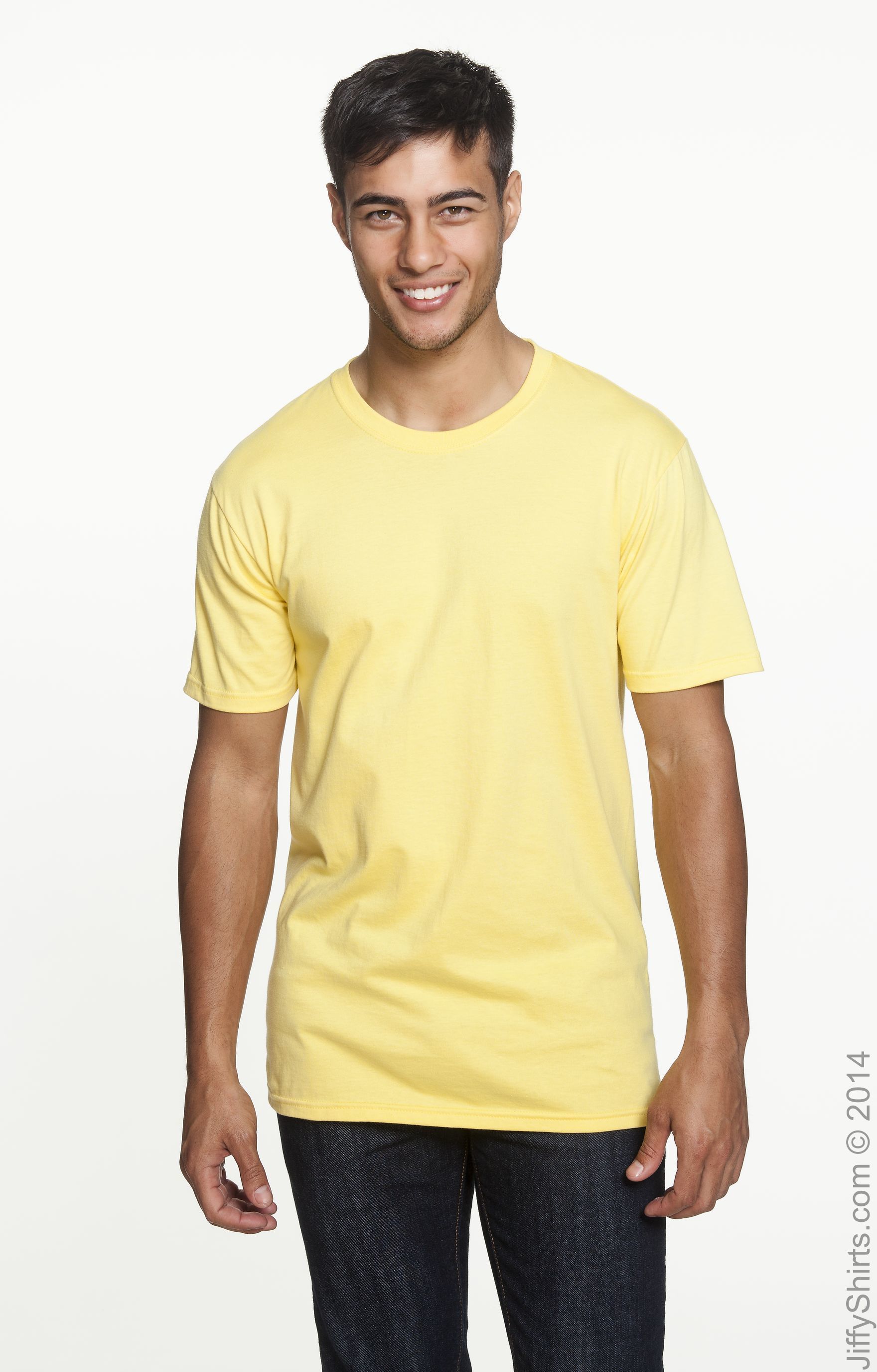 Unisex Midweight T-Shirt - Lemon Zest