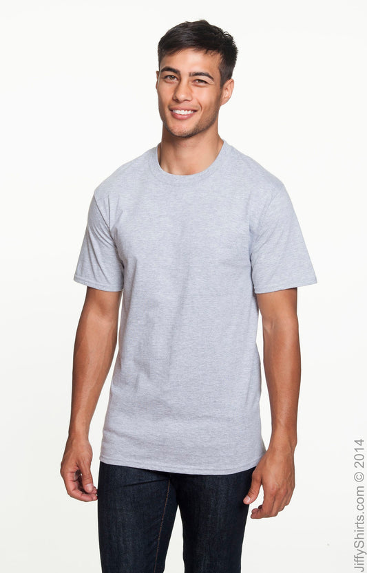 Unisex Midweight T-Shirt - Heather Gray
