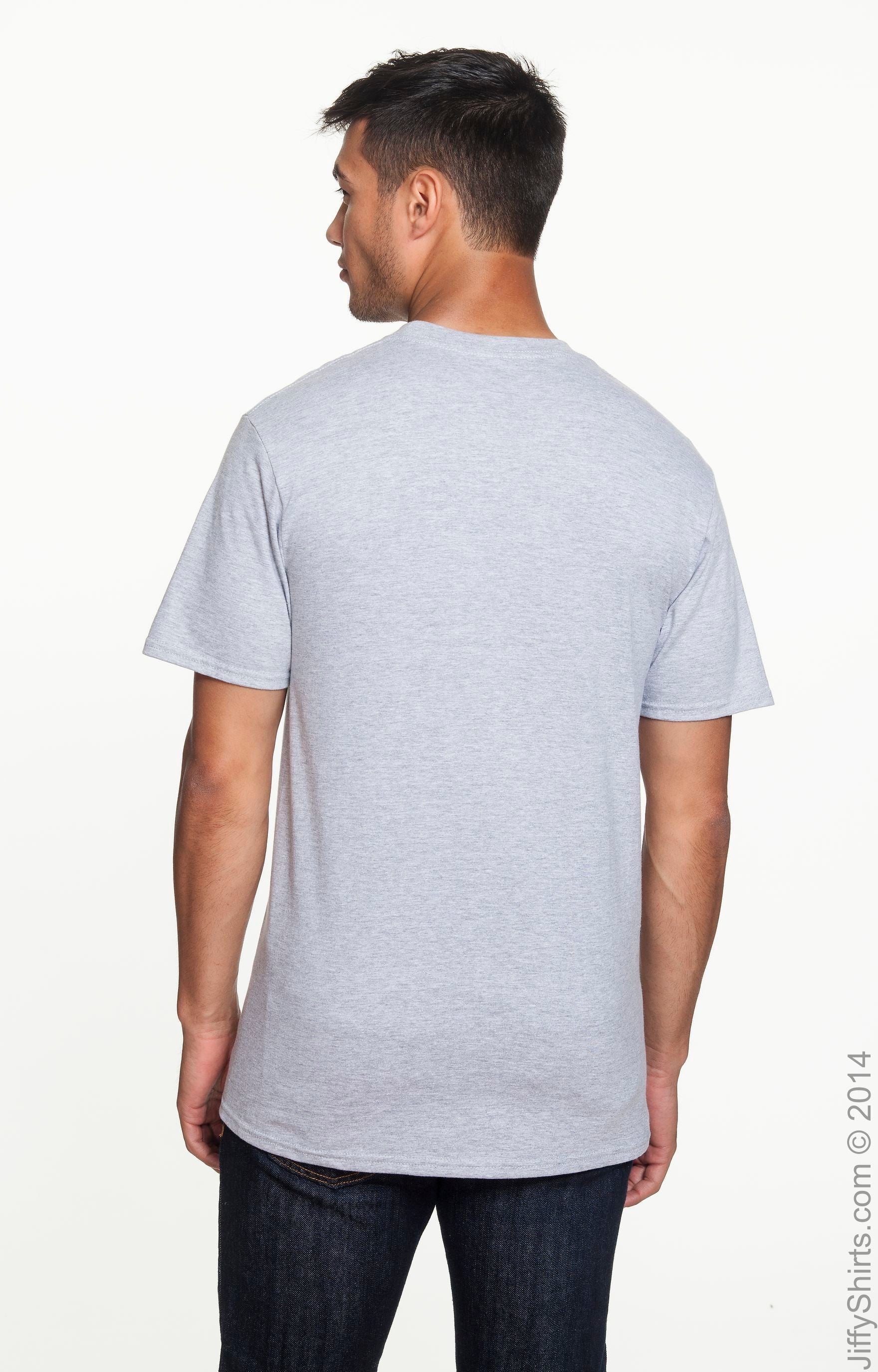 Unisex Midweight T-Shirt - Heather Gray