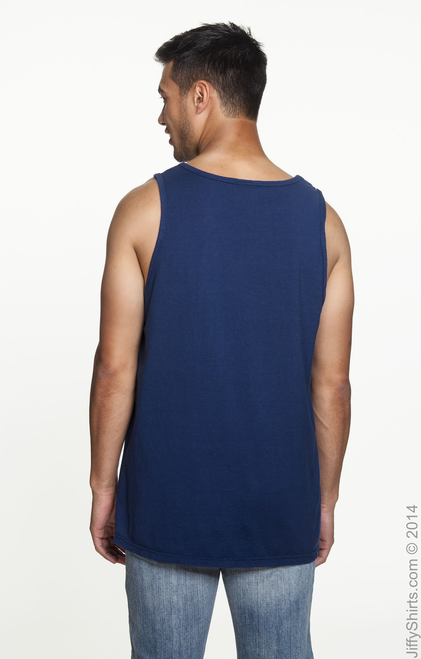 Unisex Heavyweight RS Tank - True Navy