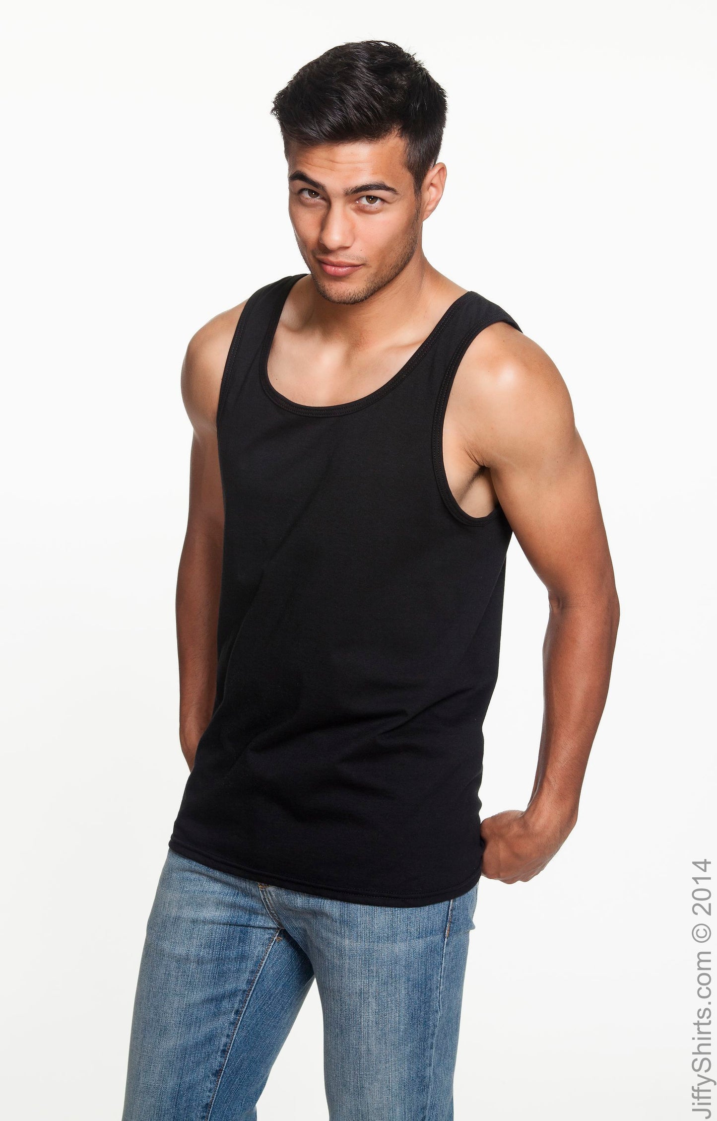 Unisex Lightweight Tank - Black
