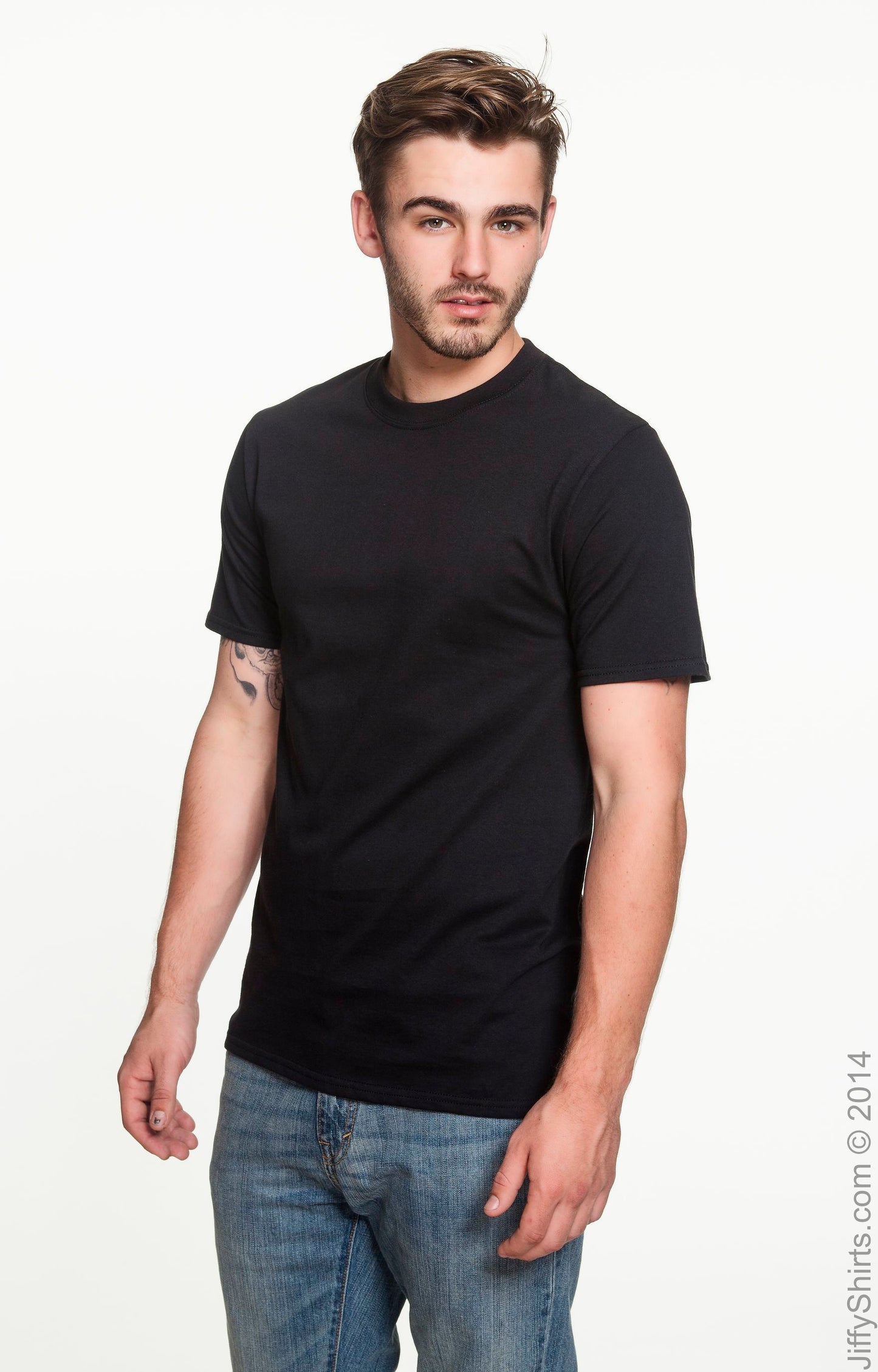 Unisex Midweight T-Shirt - Black