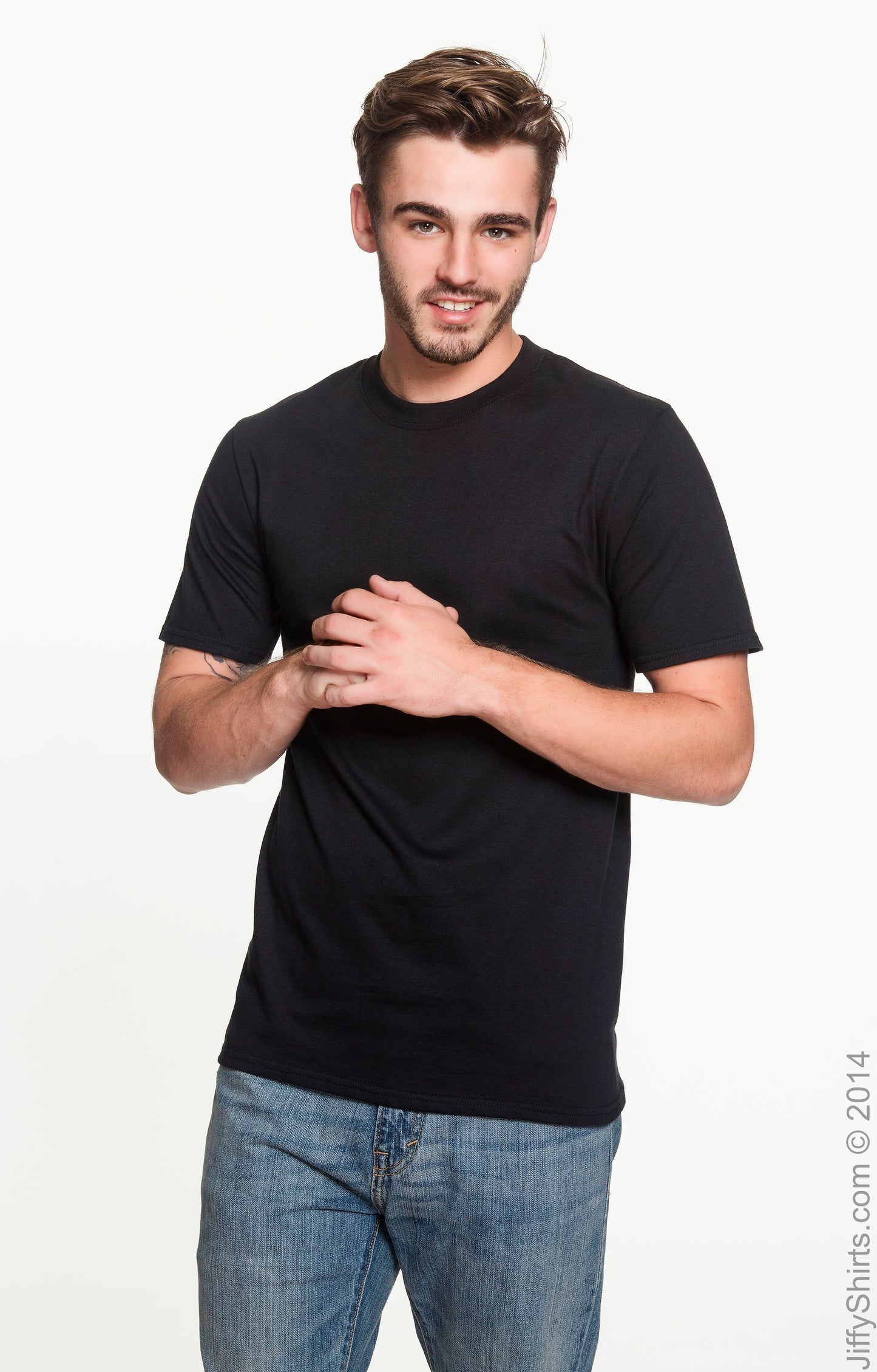 Unisex Midweight T-Shirt - Black