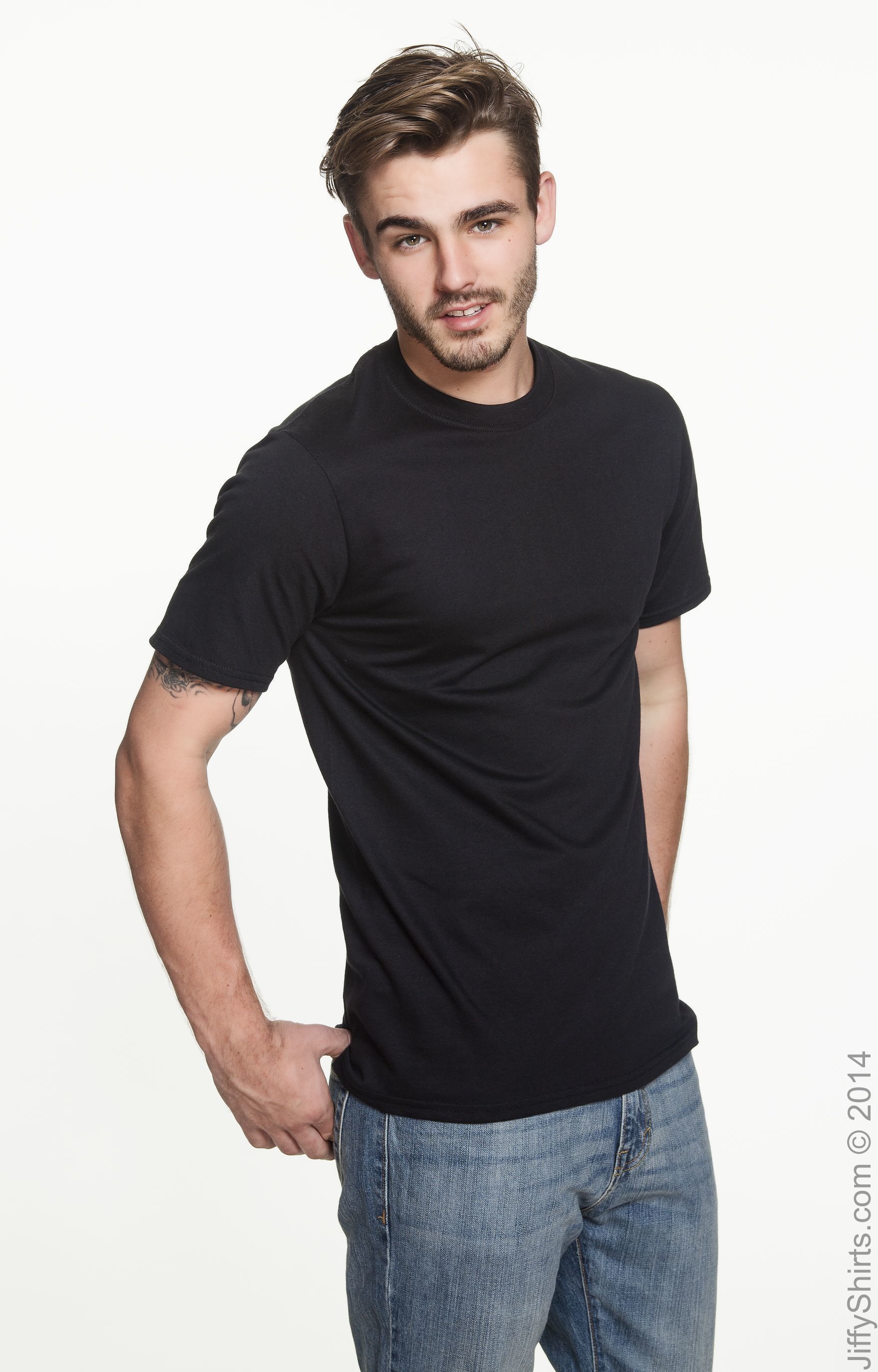 Unisex Midweight T-Shirt - Black