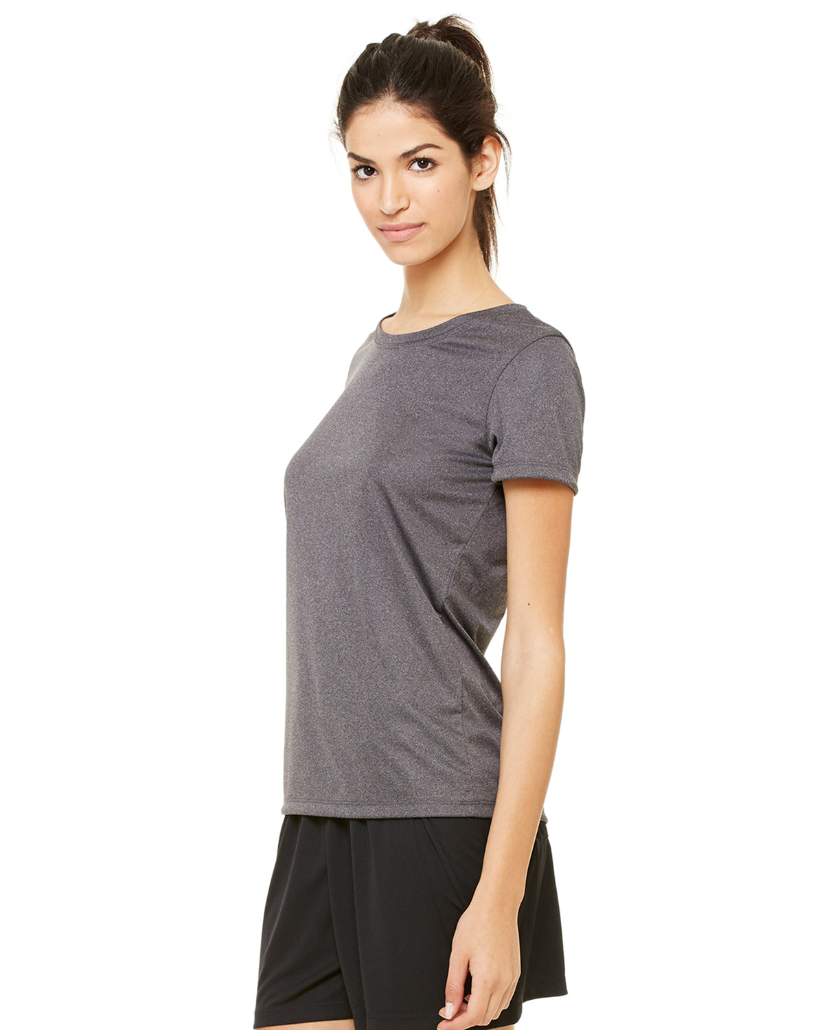Women's Performance Short-Sleeve T-Shirt - Dark Gray Heather